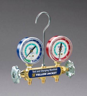 Yellow Jacket® Refrigerant Manifold for R-134a/404a/507 2-1/2" Gauge 41312