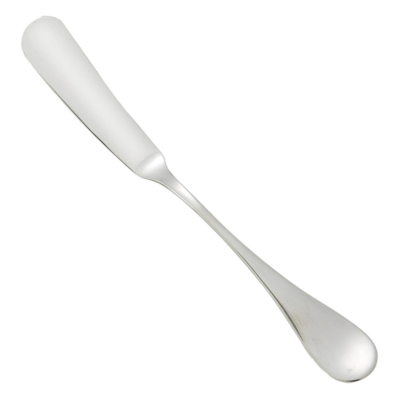 12 pack Winco 0037-12 Venice Butter Spreader, 18/8 Extra Heavyweight