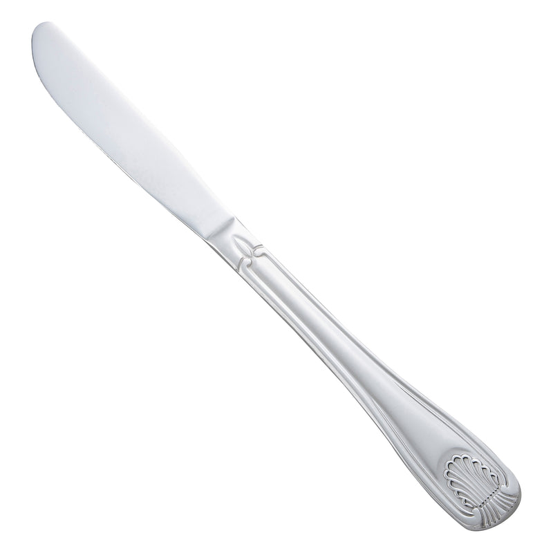 Winco 0006-08 Toulouse Dinner Knife 12 Pack - 18/0 Extra Heavyweight Stainless Steel