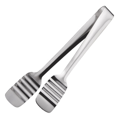 Winco PT-875 8-3/4 Inch Solid Pastry Tongs Long Handle Stainless Steel
