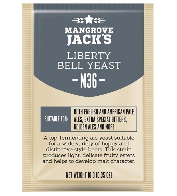 Mangrove Jack's CS Yeast M36 Liberty Bell Ale 10g