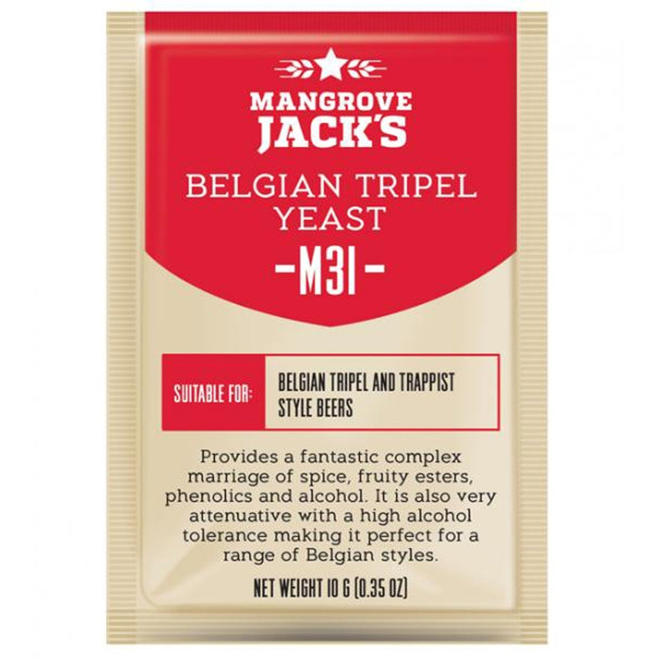 Mangrove Jack's CS Yeast M31 Belgian Tripel 10g