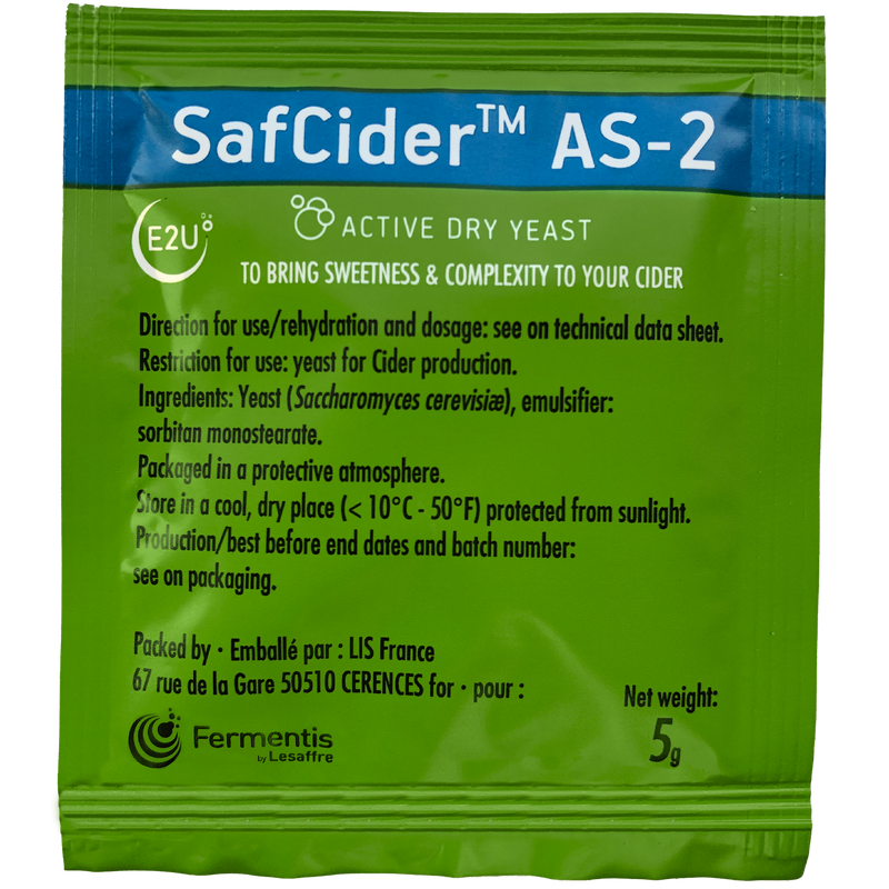 Fermentis SafCider AS-2 5g