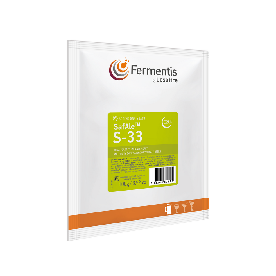Fermentis SafAle S-33 100g