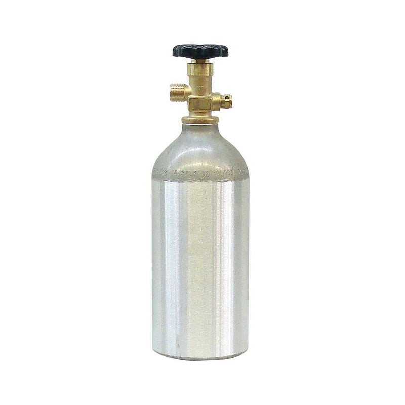 2.5 lb CO2 Cylinder with Sherwood Valve – Beverage Gas Tank for Draft Systems