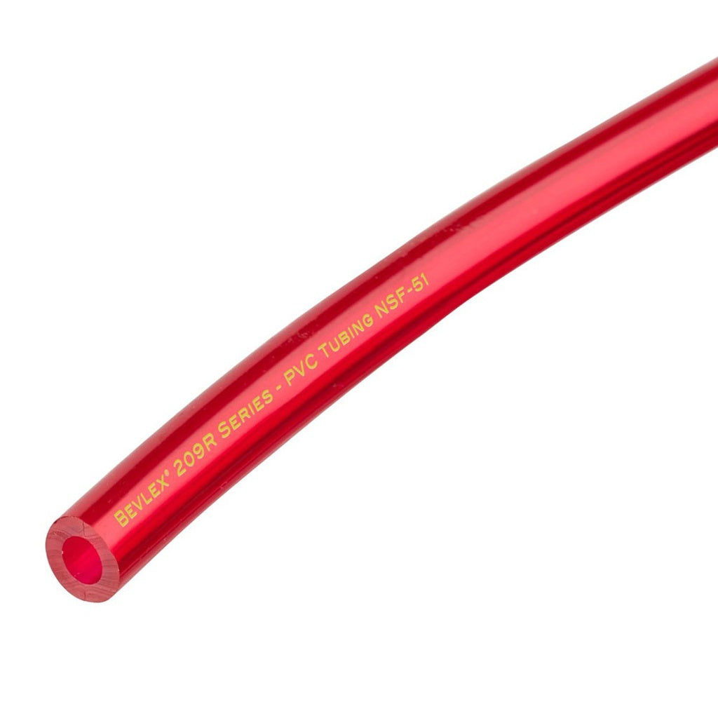 100 Bevlex PVC Tubing 200 5 16 ID X 9 16 OD Trans Red 100-bevlex-pvc-tubing-200-5-16-id-x-9-16-od-trans-red