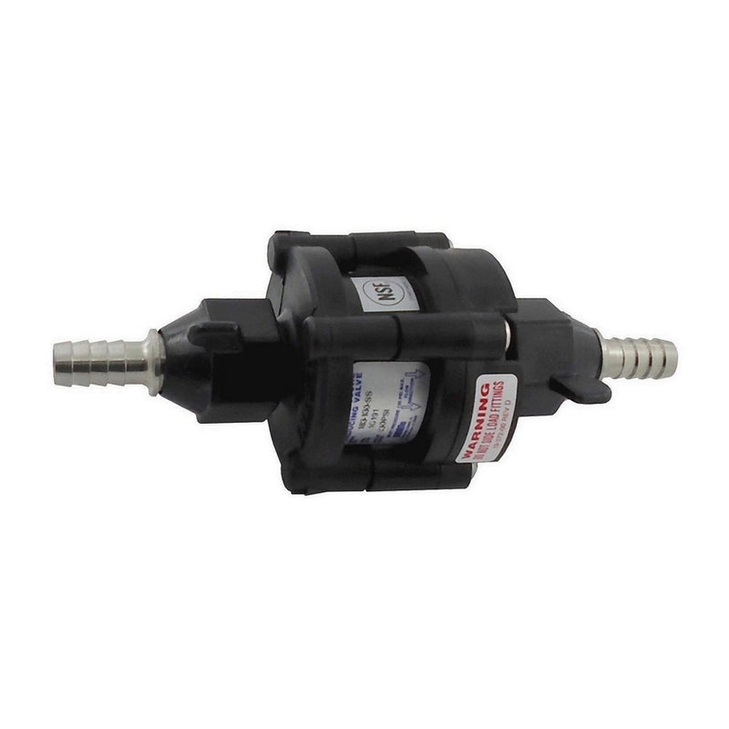 SHURflo 183-130-SS Stainless Steel Water Pressure Reducer - 30 PSI - 3/8" Barb