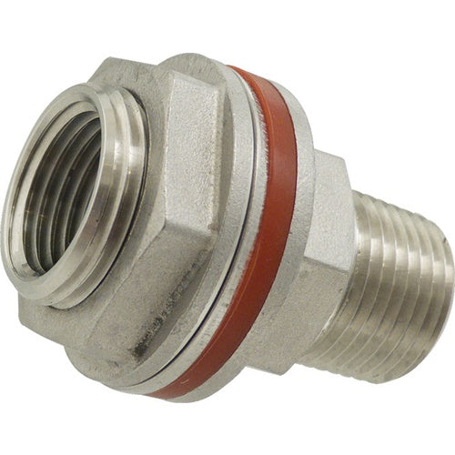 1/2 inch Stainless Steel Weldless Kettle Bulkhead