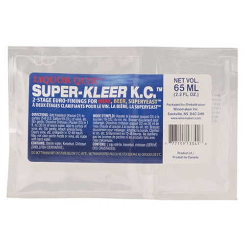 Super Kleer Finings (Kieselsol/Chitosan) - 65 mL