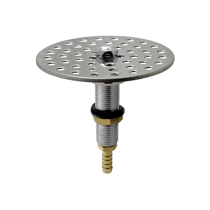 Krome Glass Rinser Assembly - NSF Certified | Perforated Stainless Steel Disc & High-Pressure Spray