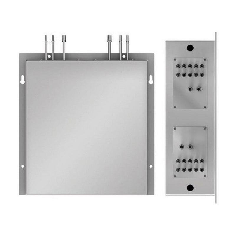 Glycol-Cooled Flash Chiller Cold Plates – 10 Product Lines, 304 Stainless Steel