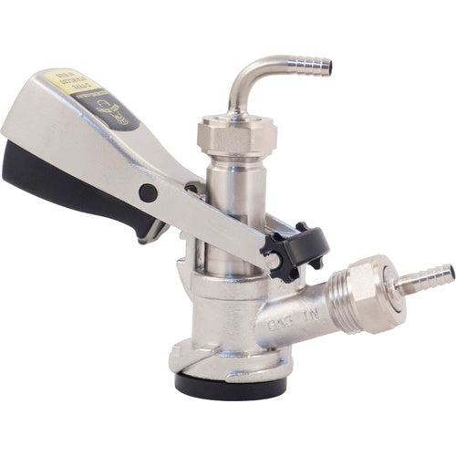 Stainless Steel Sanke Keg Beer Tap - D-Style (No PRV) (3601931370576)