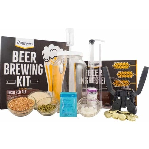 1 Gallon Homebrew Starter Kit (Includes Irish Red Ale Recipe Kit) (3598508163152)