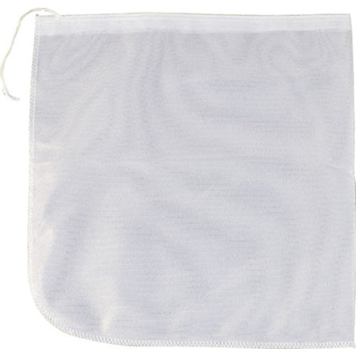 Reusable Nylon Drawstring Mesh Brewing Bag - 15 in. x 15 in.