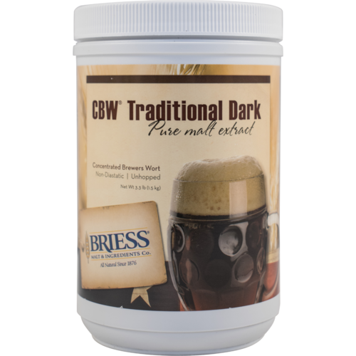 Briess CBW® Traditional Dark | Concentrated Brewers Wort | Liquid Malt Extract | LME | 30 SRM - 3.3lb Canister