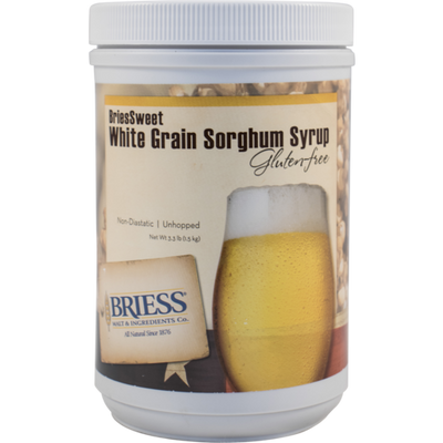 White Sorghum Syrup BriesSweet Liquid Malt Extract - Briess LME - 3.3 lb Canister