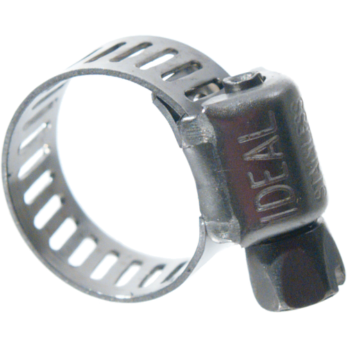 Small Stainless Steel Hose Clamps - Fits 3/16" to 5/8" OD Tubing
