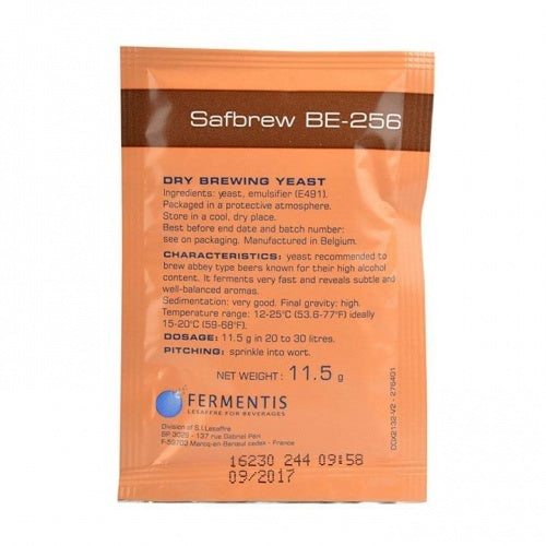 Safbrew BE-256 Belgian Ale Yeast - Fermentis