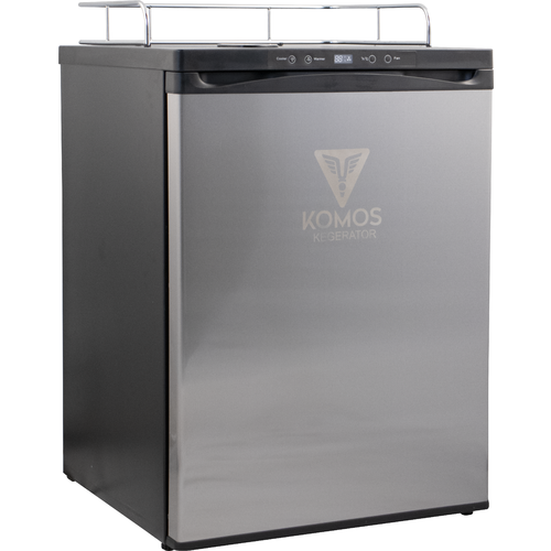KOMOS® Kegerator | Digital Thermostat | Casters | Regulator | Fits 1 Half Barrel Keg or 4 Corny Kegs | No Tower