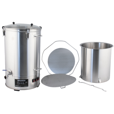 DigiMash Electric Brewing System w/ Recirculation Pump Kit - 65L/17.1G (220V)