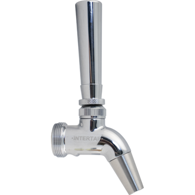 Polished Shiny Metal Tap Handle, Chrome Plated - KL01373 by KegLand