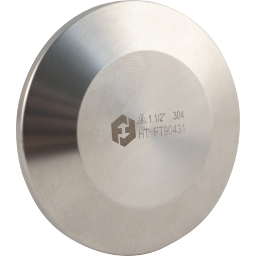 Stainless Tri-Clamp End Cap - 1.5 in.