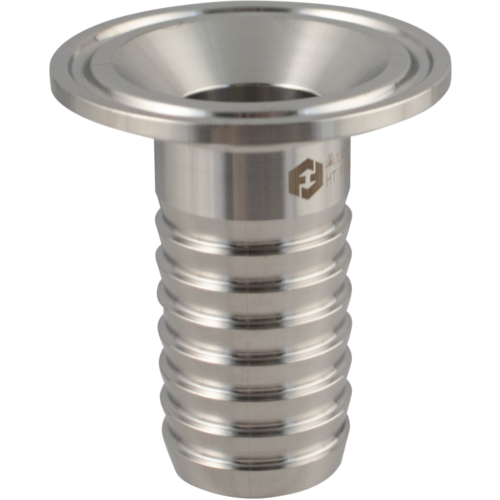 Stainless Tri-Clamp Barb - 1 in. x 1.5 in. T.C.