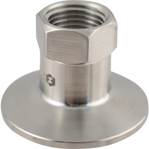 Stainless Tri-Clamp - 1/2 in. FPT x 1.5 in. T.C.