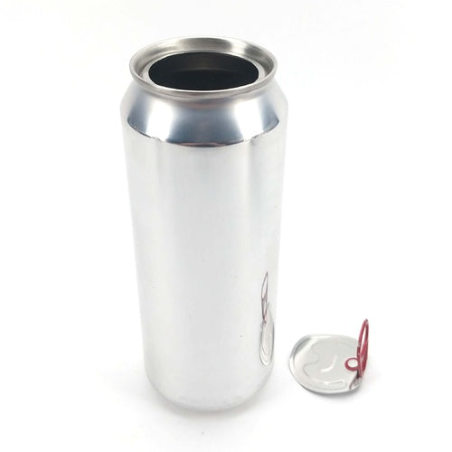 Can Fresh Aluminum Beer Cans, Silver, 500ml/16.9 oz., Case of 207