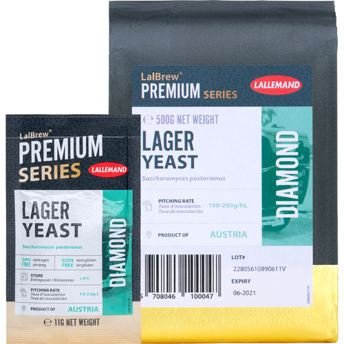 Lallemand | LalBrew® Diamond Lager Yeast | Dry Beer Yeast