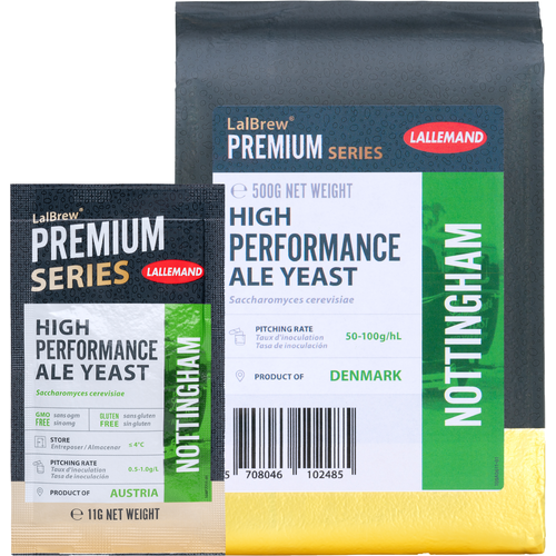 Lallemand | LalBrew® Nottingham High Performance Ale Yeast | Dry Beer Yeast