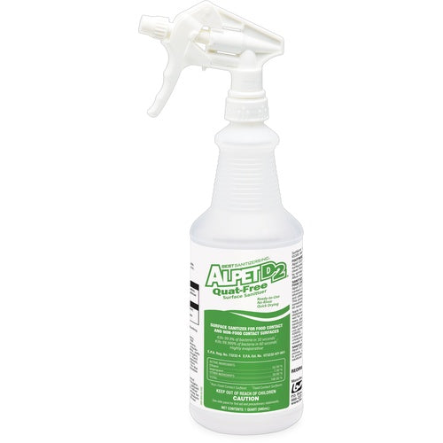 Alpet D2 Quat-Free Surface Sanitizer - 1 qt.