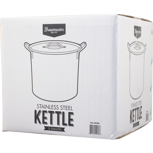 5 Gallon Stainless Steel Homebrew Brewing Kettle