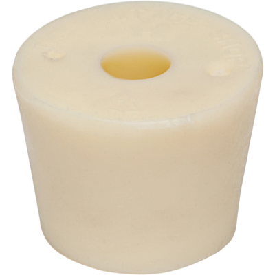 6.5 Rubber Stopper with Hole for Airlock fits 1 Gallon Glass Carboy Jugs