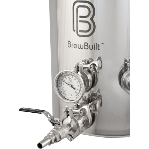 BrewBuilt 20 Gallon Whirlpool Kettle with Tri Clamp Fittings