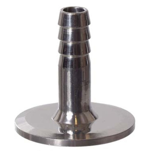 Stainless Tri-Clamp Barb - 1/2 in. x 1.5 in. T.C.