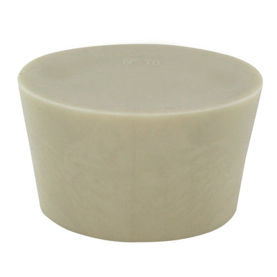 #10 Solid Rubber Stopper - High-Quality Silicone/Rubber Plug