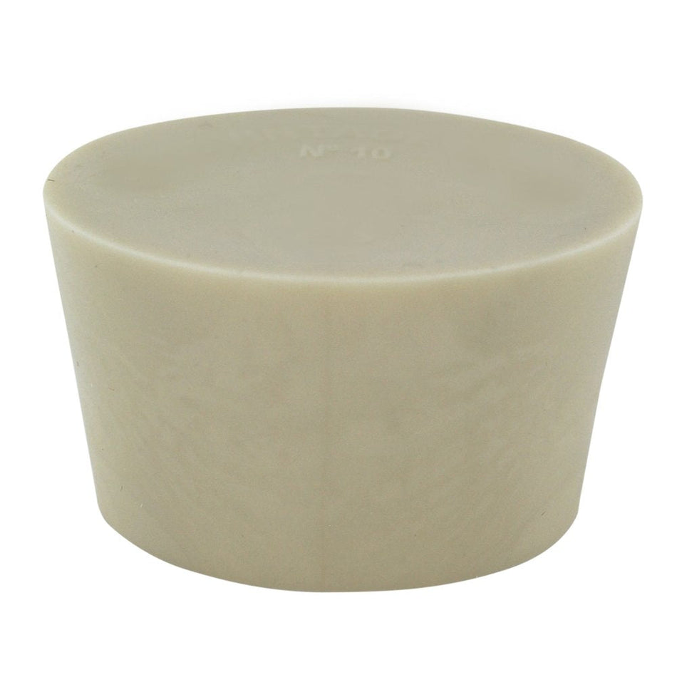 Rubber Stopper - #10 Solid