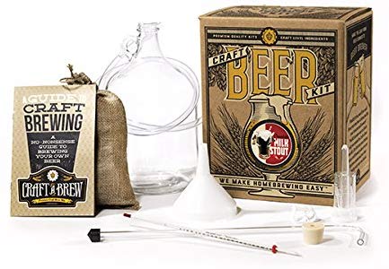 Chocolate Milk Stout Homebrew Starter Kit - 1 Gallon