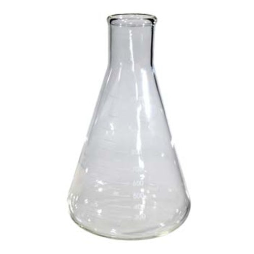 2000 mL (2 Liter) Borosilicate Glass Erlenmeyer Flask - Yeast Starter Tool