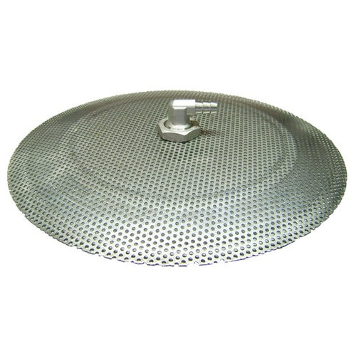 False Bottom Stainless Steel Domed - 9 in. Diameter