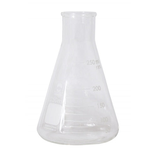 250 mL Erlenmeyer Flask - Heat-Resistant Borosilicate Glass