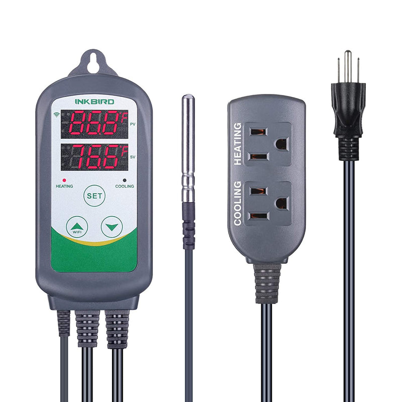 Inkbird ITC-308 Digital WiFi Temperature Controller - Fermentation Brewing Sous Vide
