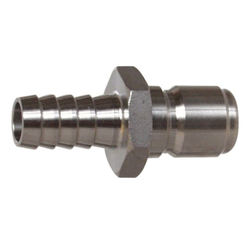 Stainless Steel Quick Disconnect - Male QD x 1/2 in. Barb (3622188974160)