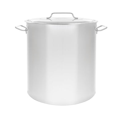 Concord S-Series 34 Quart Stainless Steel Stock Pot - Domed Lid