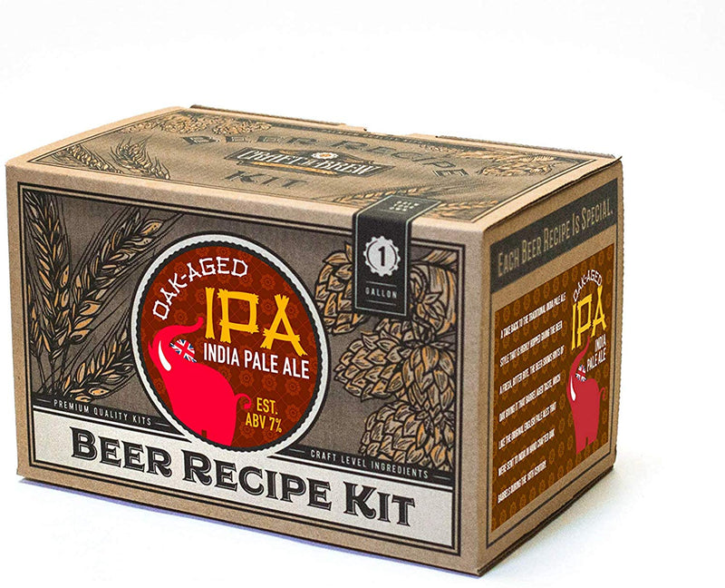 Oak Aged IPA Home Brew Ingredient Kit - 1 Gallon - Beer Recipe Kit