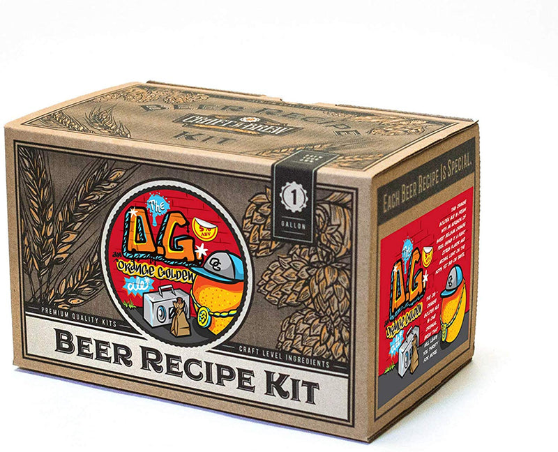 O.G. Orange Golden Home Brew Ingredient Kit - 1 Gallon - Beer Recipe Kit