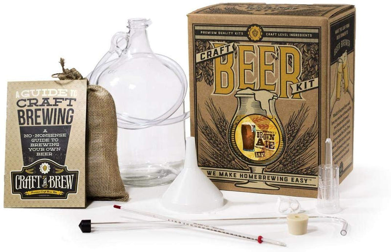 Brown Ale Homebrew Starter Kit - 1 Gallon