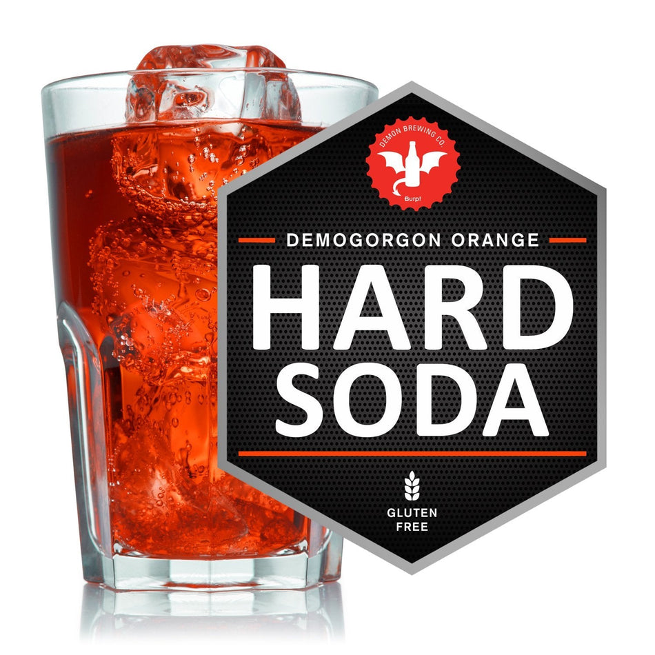 2 Gallon Demogorgon Orange Hard Soda Homebrew Recipe Kit