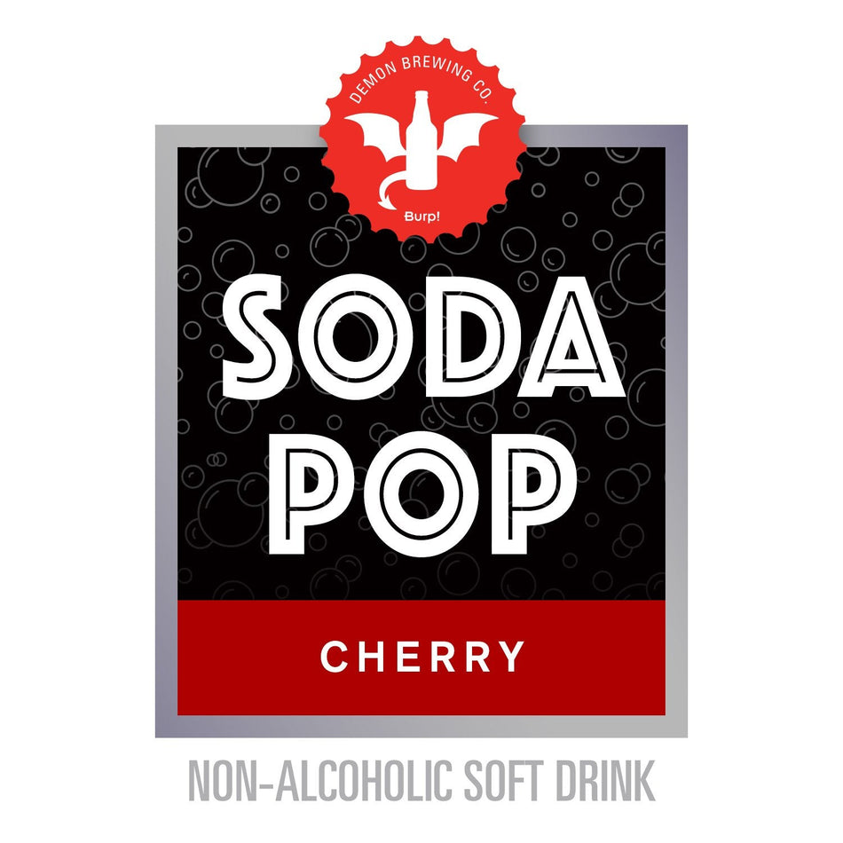 Cherry Soda Pop Make at Home Recipe Kit
